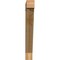 Ekena Millwork Traditional Block Rough Sawn Bracket, Western Red Cedar, 6"W x 40"D x 48"H BKT06X40X48TRA05RWR - alternate 4